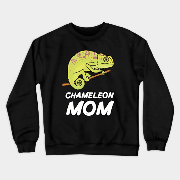 Chameleon Mom for Chameleon Lovers Crewneck Sweatshirt by Mochi Merch